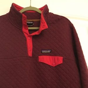 Patagonia Quilt Snap-T Pullover Dark Currant